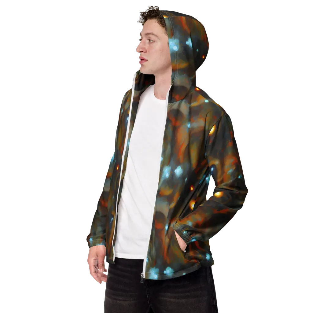 Astral Furnace on Men's Windbreaker — Left Front