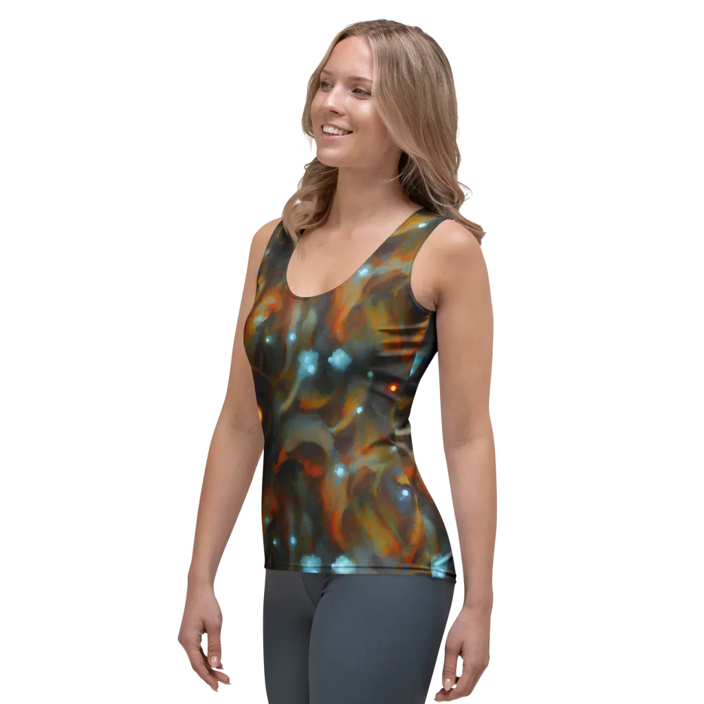 Astral Furnace on Women's Tank Top — Left Front