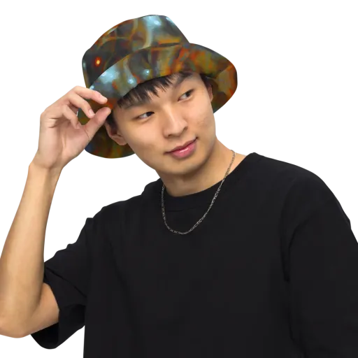 Astral Furnace on a Reversible Bucket Hat