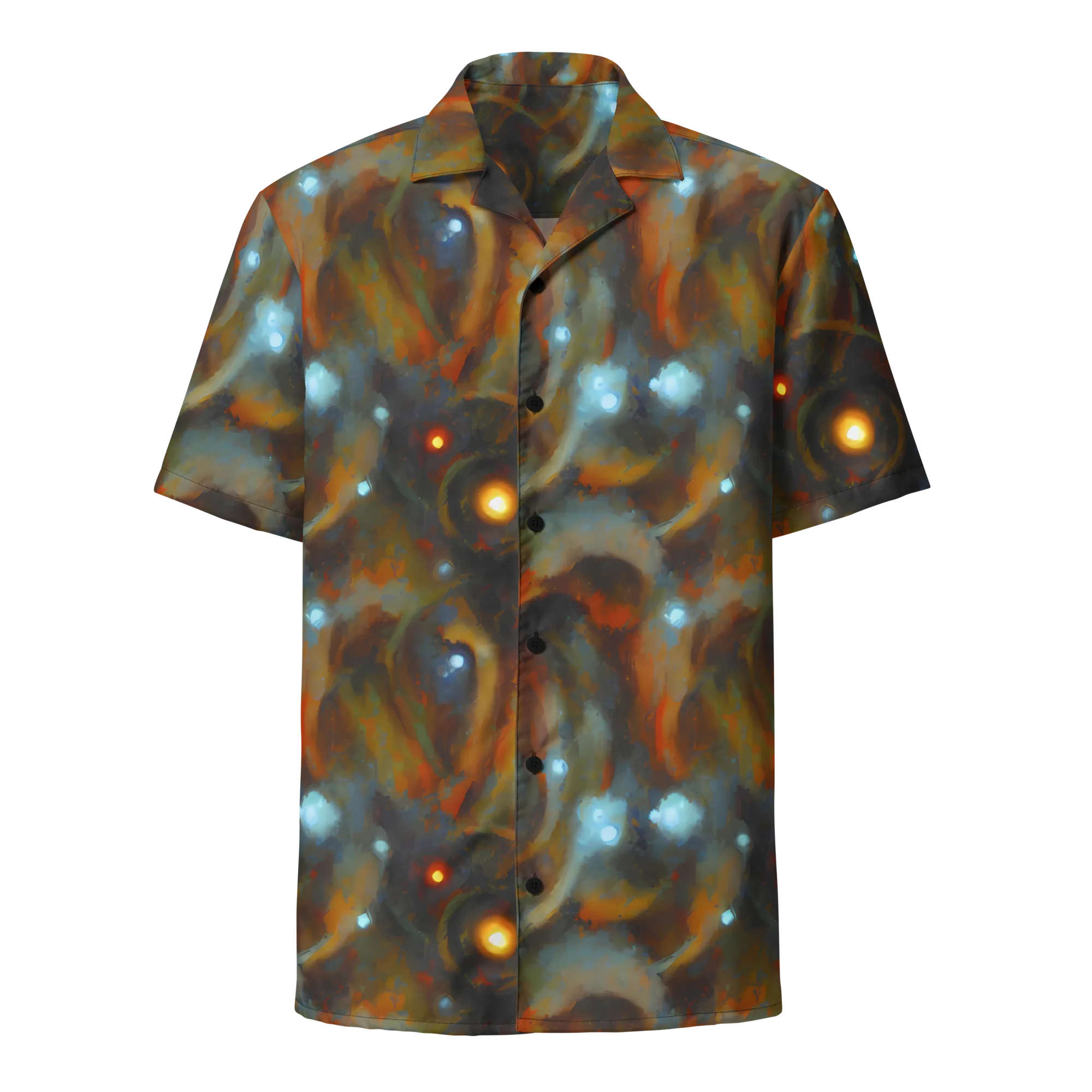 Astral Furnace on Button Shirt — Front