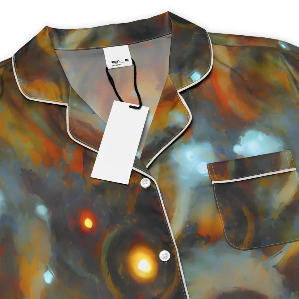 Astral Furnace on Women's Short Sleeve Pajama Top — Product details