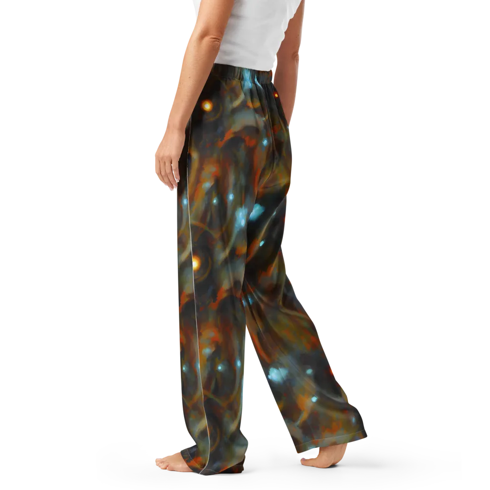 Astral Furnace on Women's Pajama Pants — Left