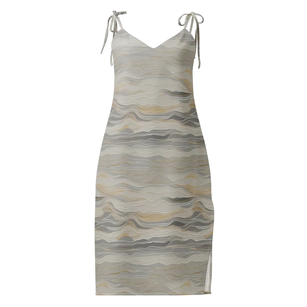 Silk Current on Slip Dress — Front