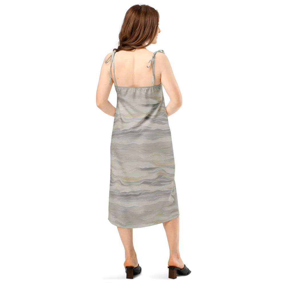 Silk Current on Slip Dress — Back