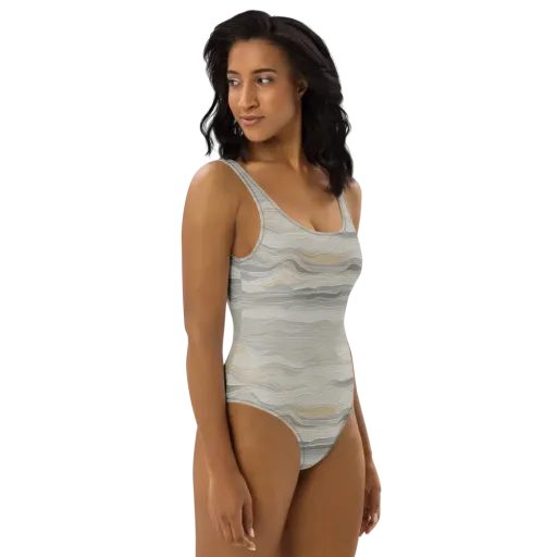 Silk Current on a One-Piece Swimsuit