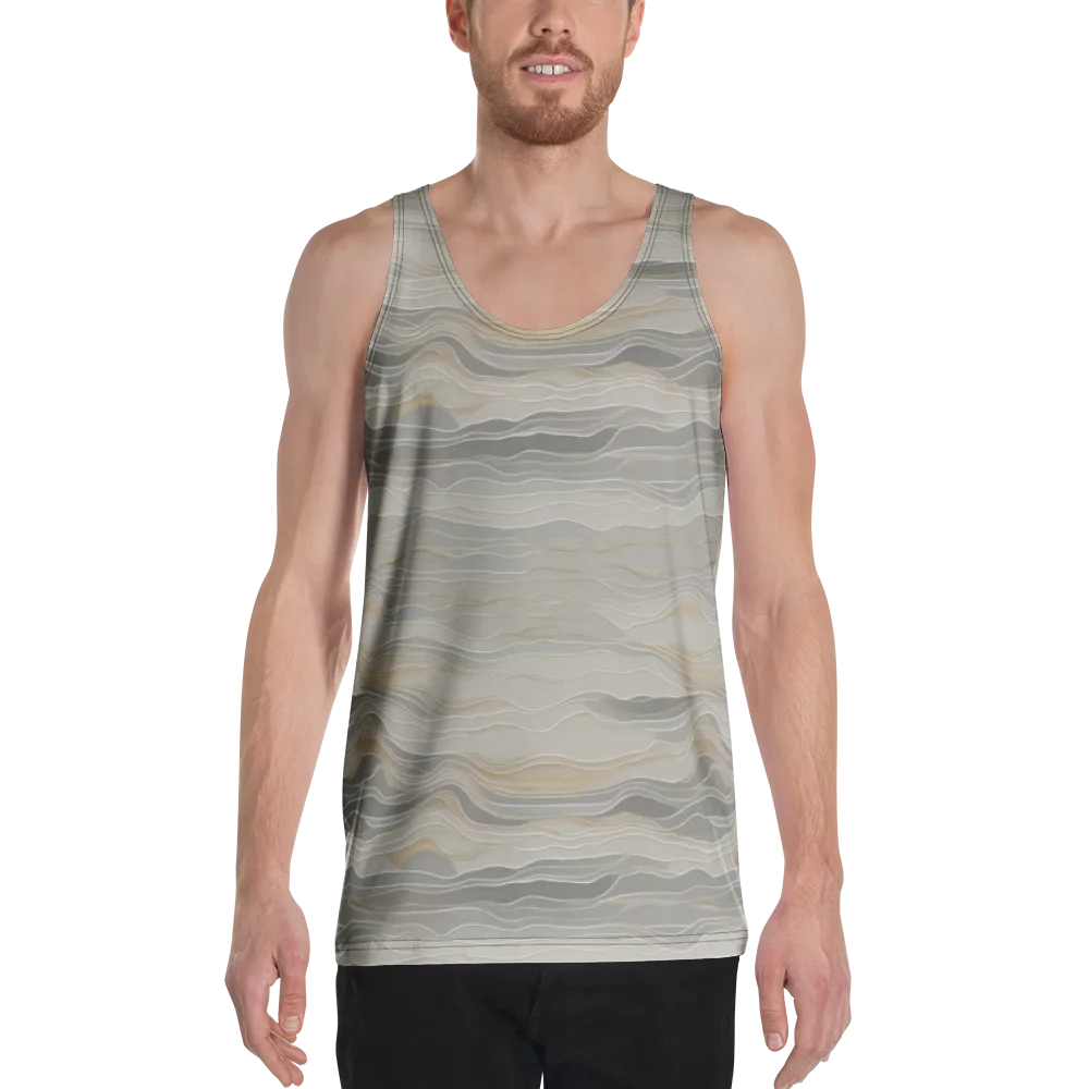Silk Current on Men's Tank Top — Front