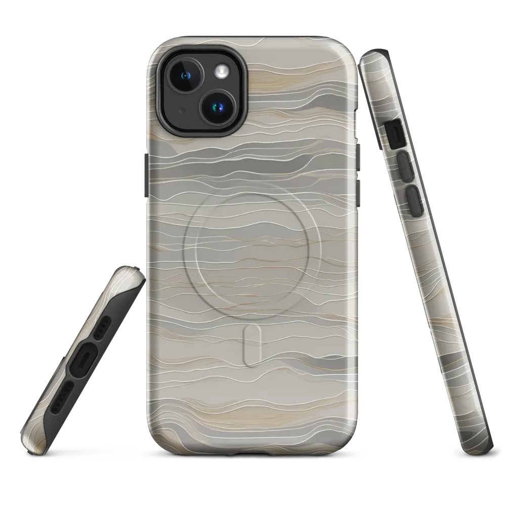 Silk Current on MagSafe Tough Case for iPhone® — Front