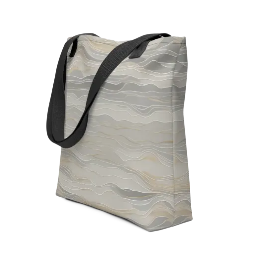 Silk Current on a Tote Bag
