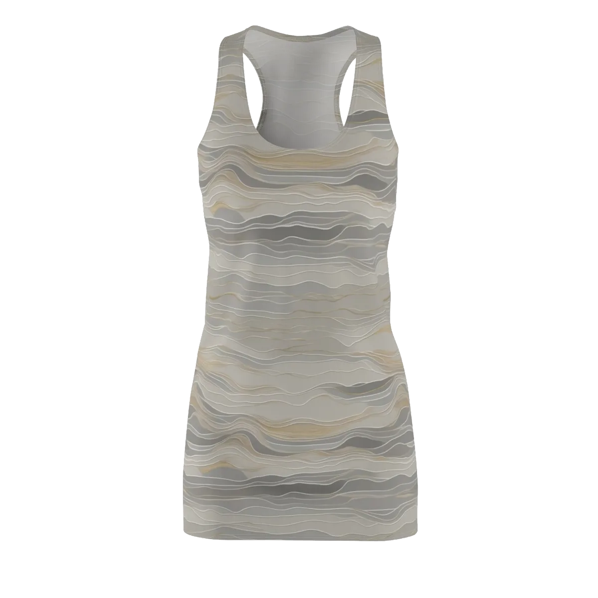 Silk Current on Racerback Dress — Front