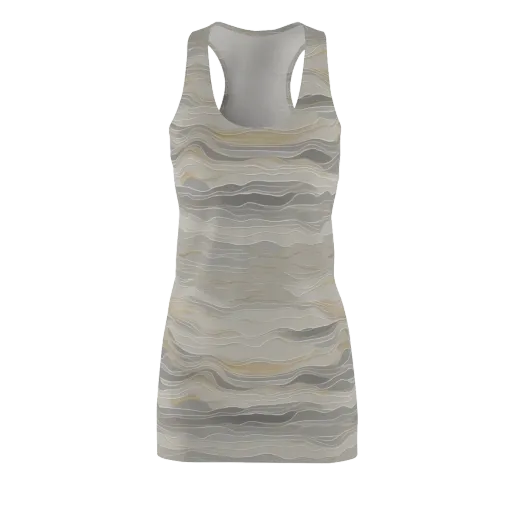 Silk Current on a Racerback Dress