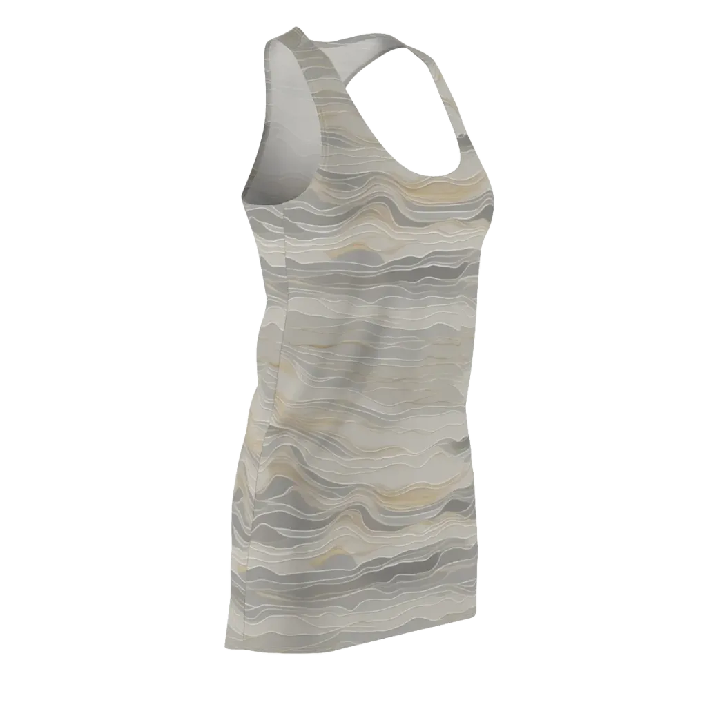 Silk Current on Racerback Dress — Front Side