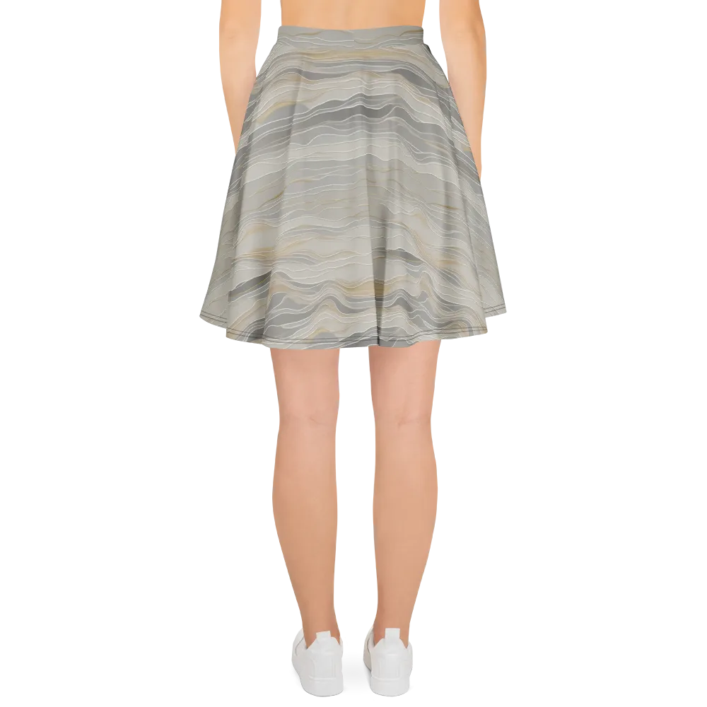 Silk Current on Skater Skirt — Back