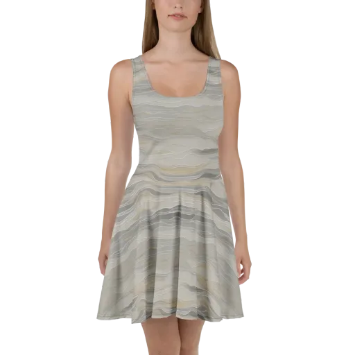 Silk Current on a Skater Dress