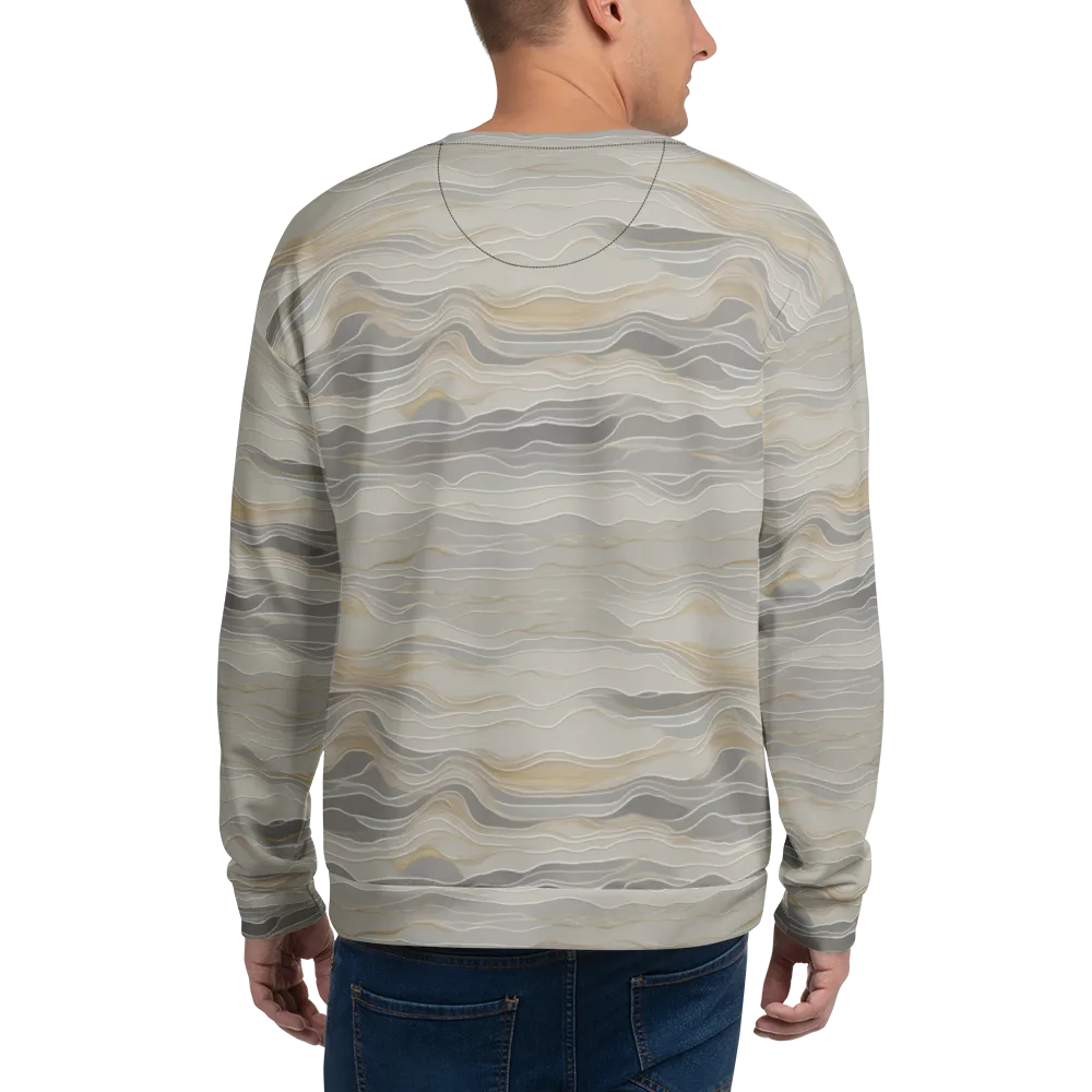 Silk Current on Sweatshirt — Back