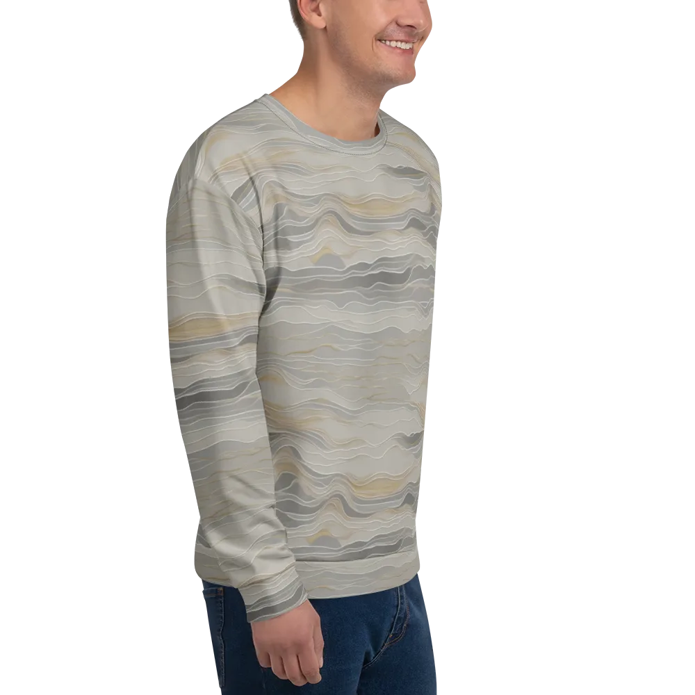 Silk Current on Sweatshirt — Right Front
