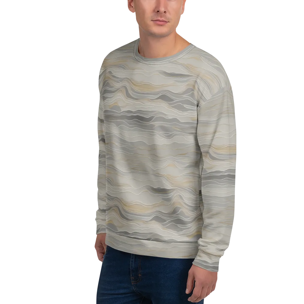 Silk Current on Sweatshirt — Left Front