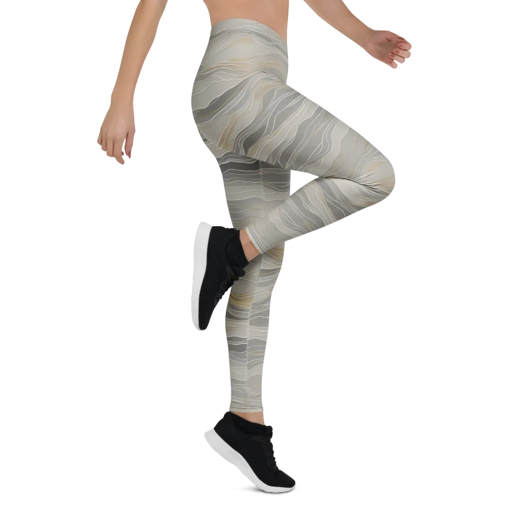 Silk Current on Leggings — Right
