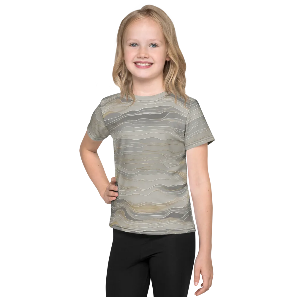 Silk Current on Kids Crew Neck T-Shirt — Front
