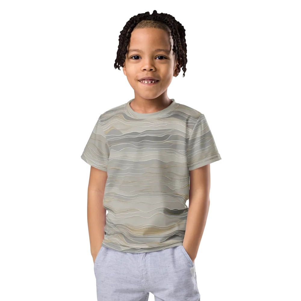 Silk Current on Kids Crew Neck T-Shirt — Front