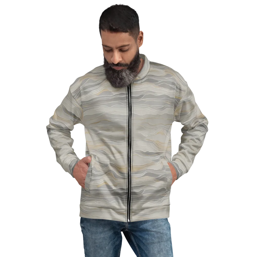 Silk Current on Bomber Jacket — Front