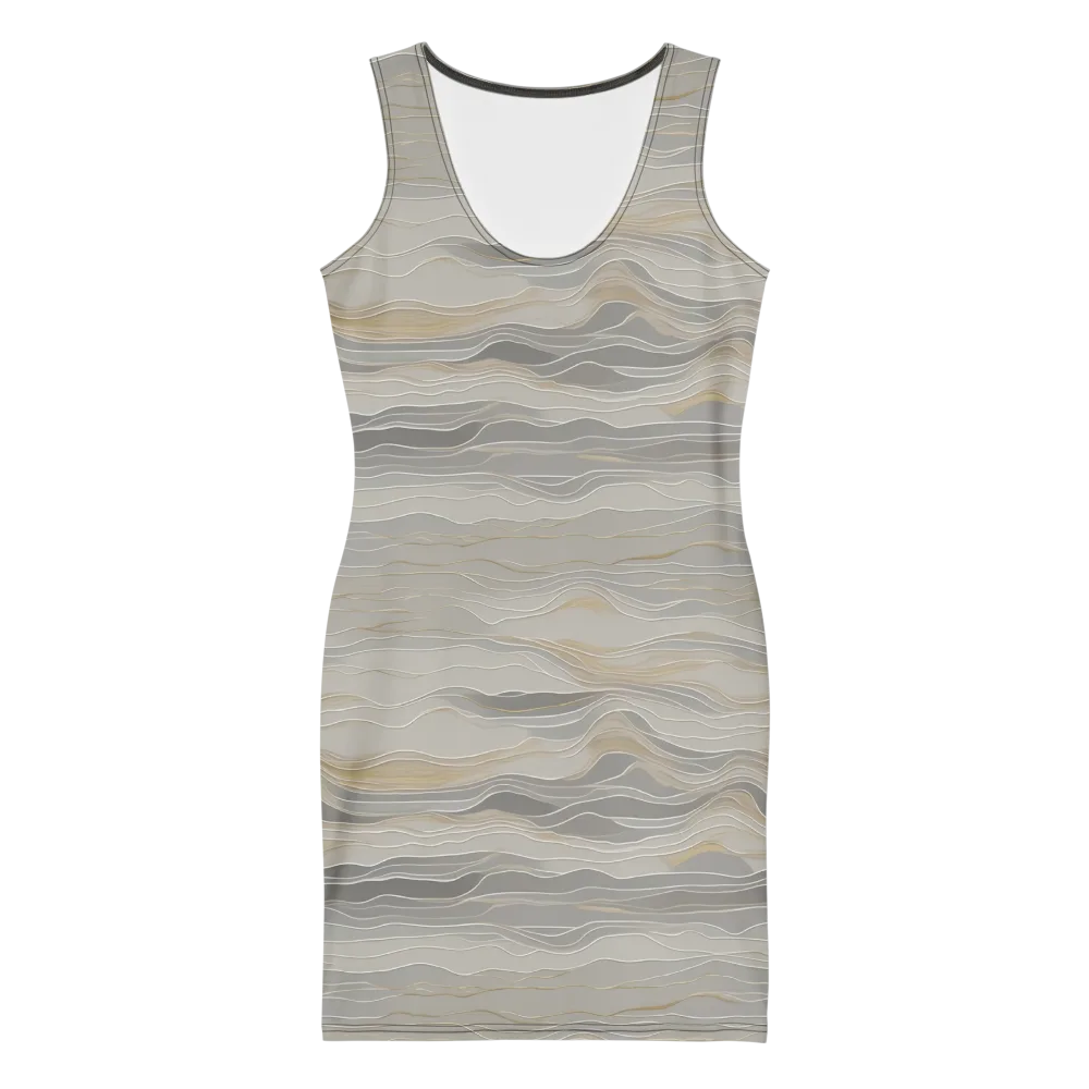 Silk Current on Bodycon Dress — Front