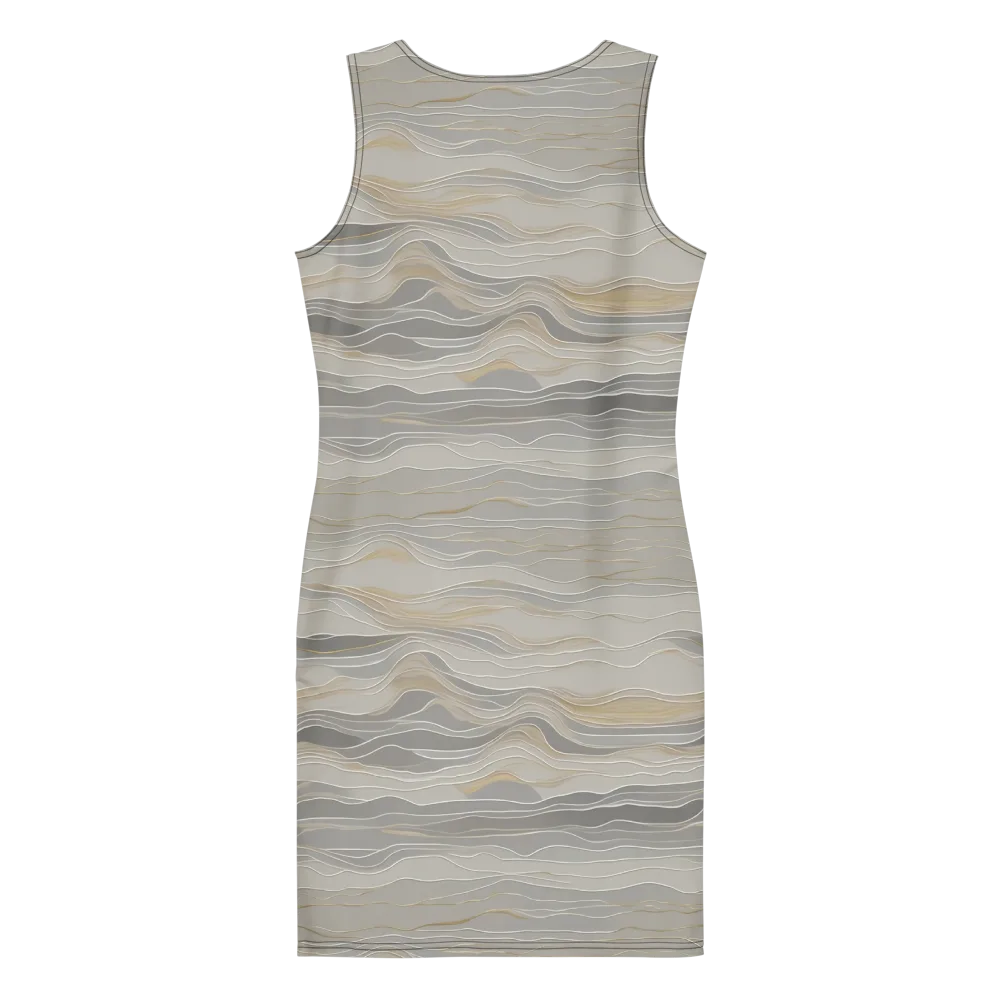 Silk Current on Bodycon Dress — Back