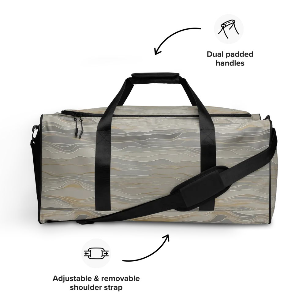 Silk Current on Duffle Bag — Front