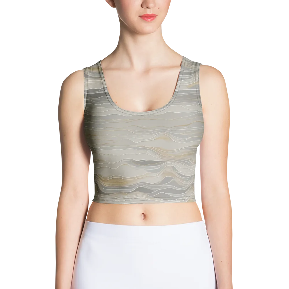 Silk Current on Crop Top — Front