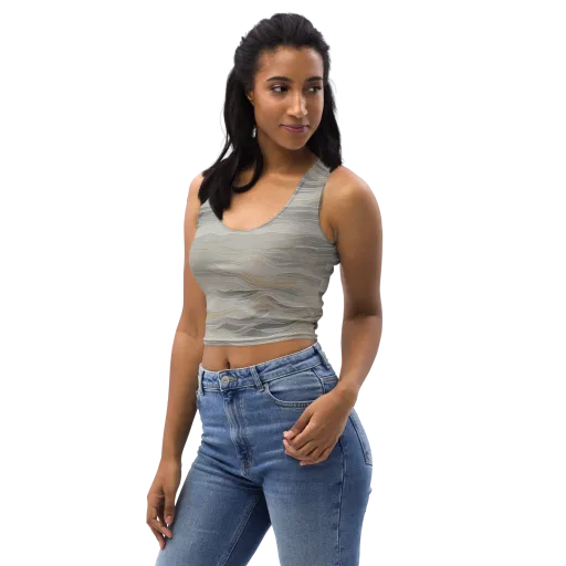 Silk Current on a Crop Top