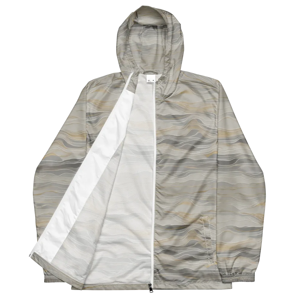 Silk Current on Men's Windbreaker — Front
