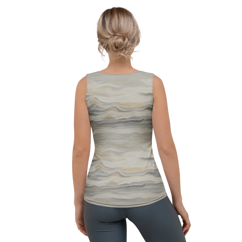 Silk Current on Women's Tank Top — Back