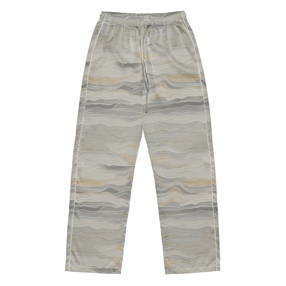 Silk Current on Women's Pajama Pants — Front