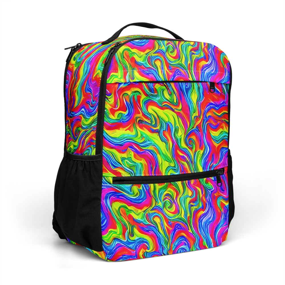Color Storm on Utility Backpack — Right Front