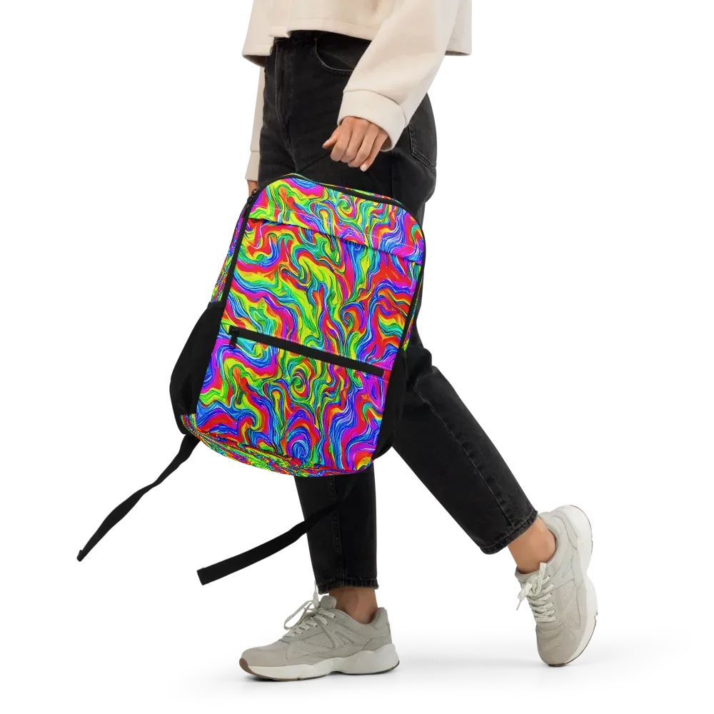 Color Storm on Utility Backpack — Front