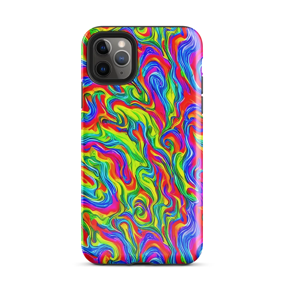 Color Storm on Tough Case for iPhone® — Front