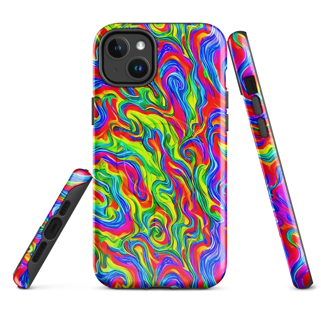 Color Storm on MagSafe Tough Case for iPhone® — Front