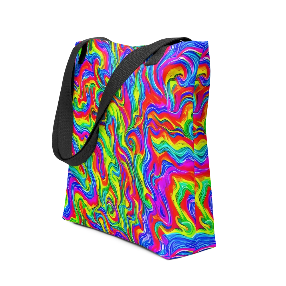 Color Storm on Tote Bag — Front