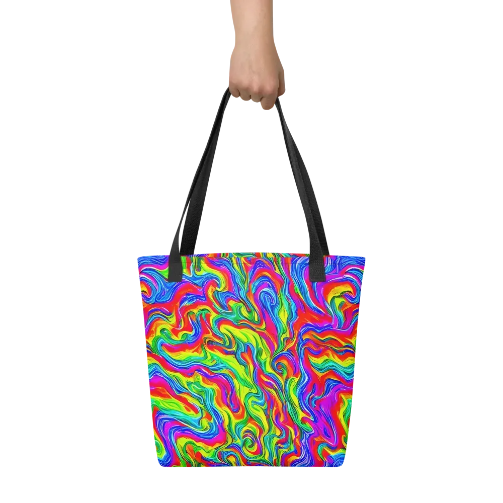 Color Storm on Tote Bag — Front