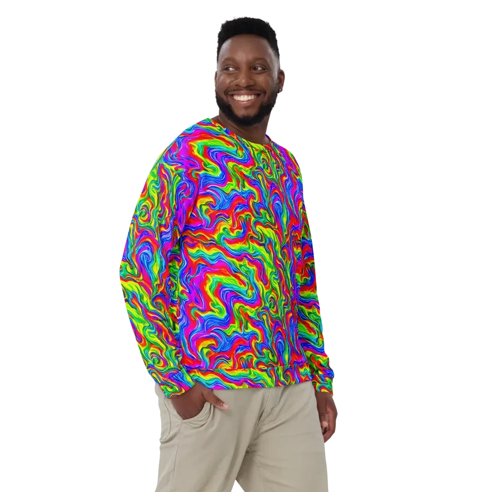 Color Storm on Sweatshirt — Front
