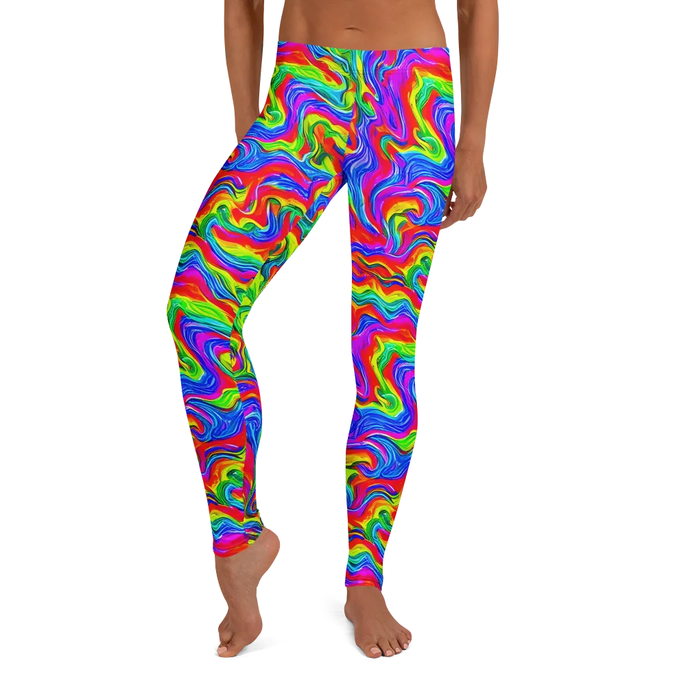 Color Storm on Leggings — Front