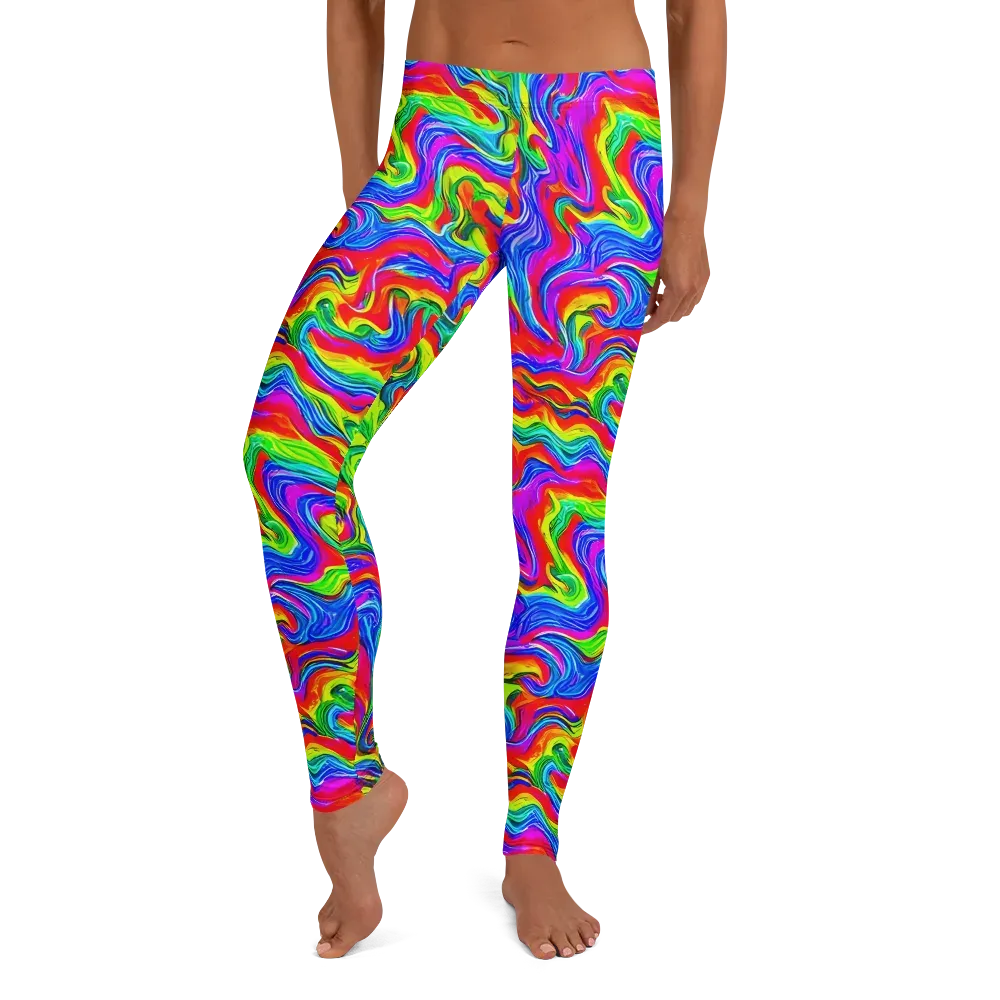 Color Storm on Leggings — Front