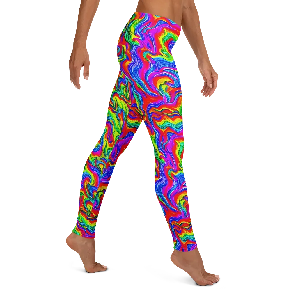 Color Storm on Leggings — Right
