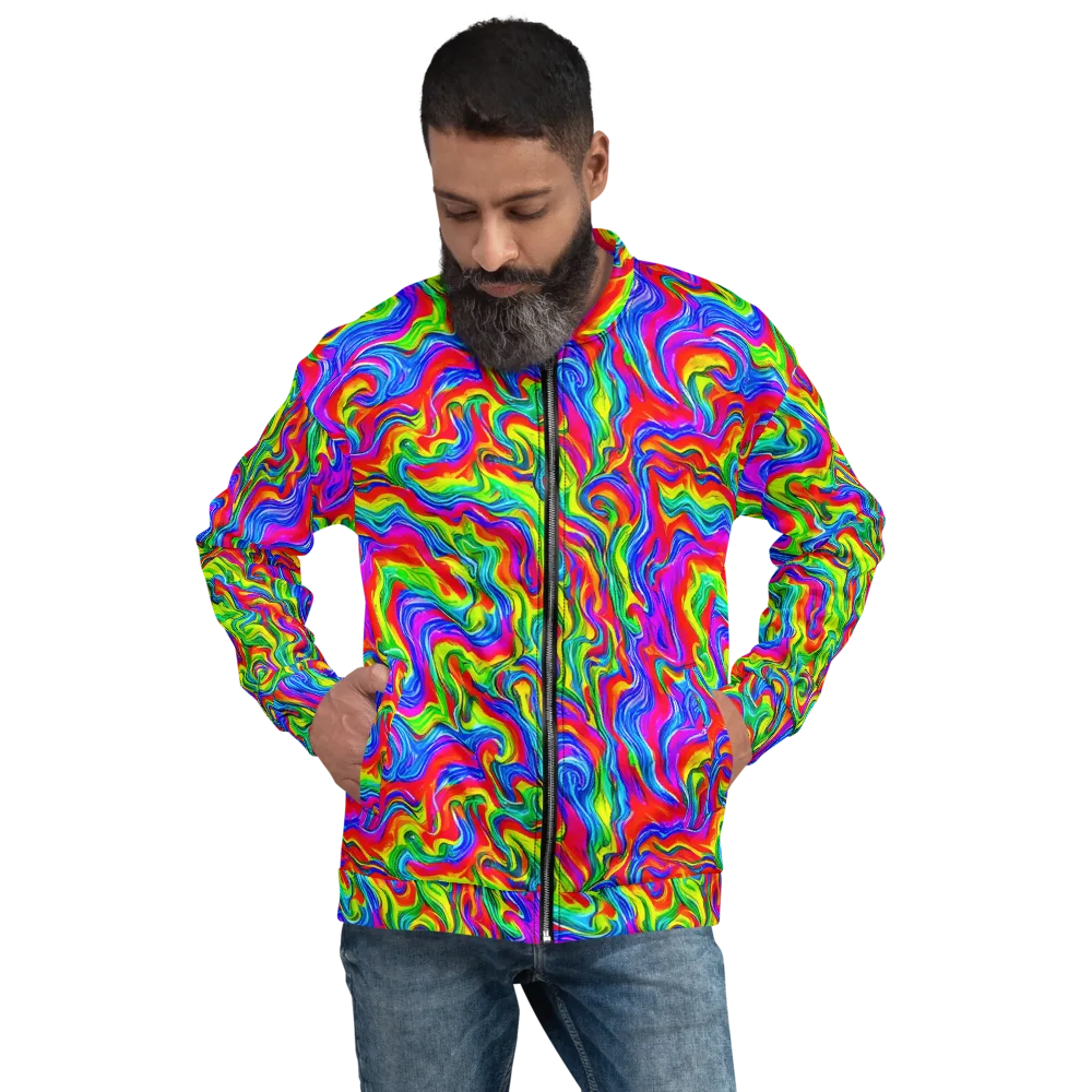 Color Storm on Bomber Jacket — Front