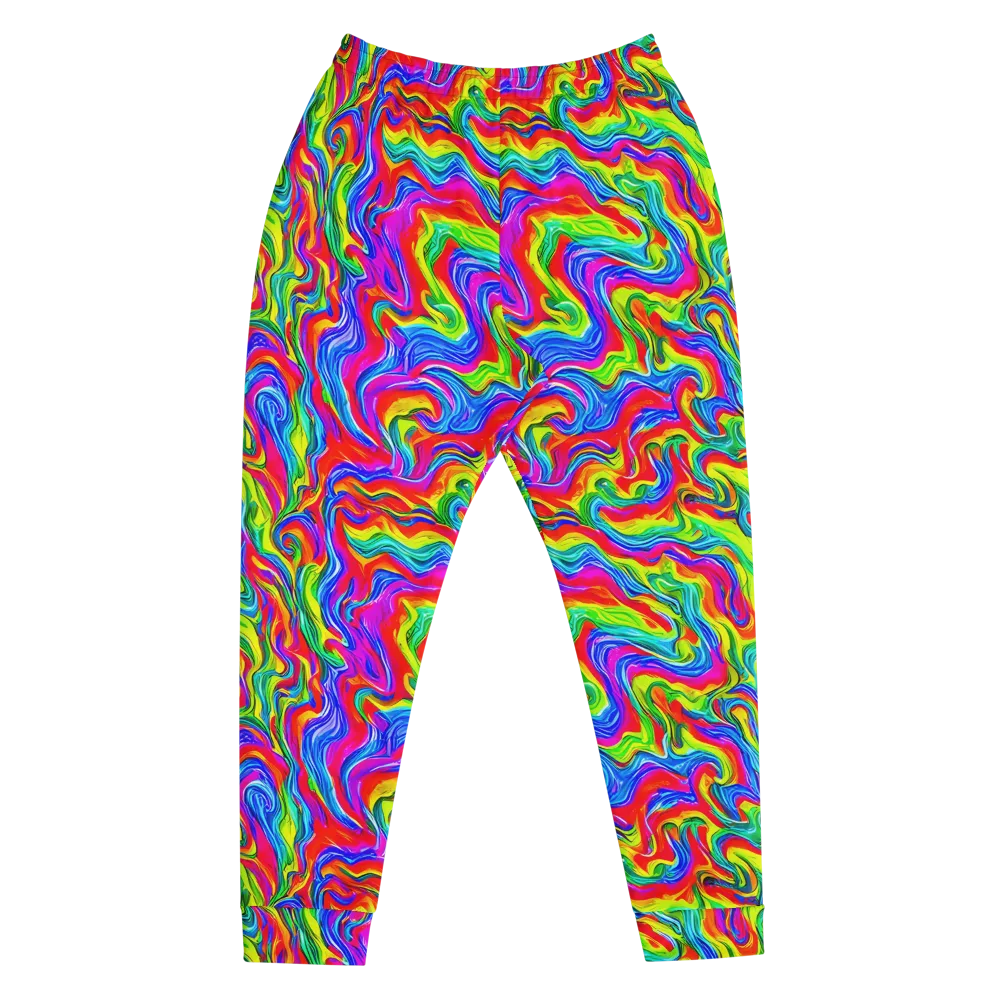 Color Storm on Men's Joggers — Front