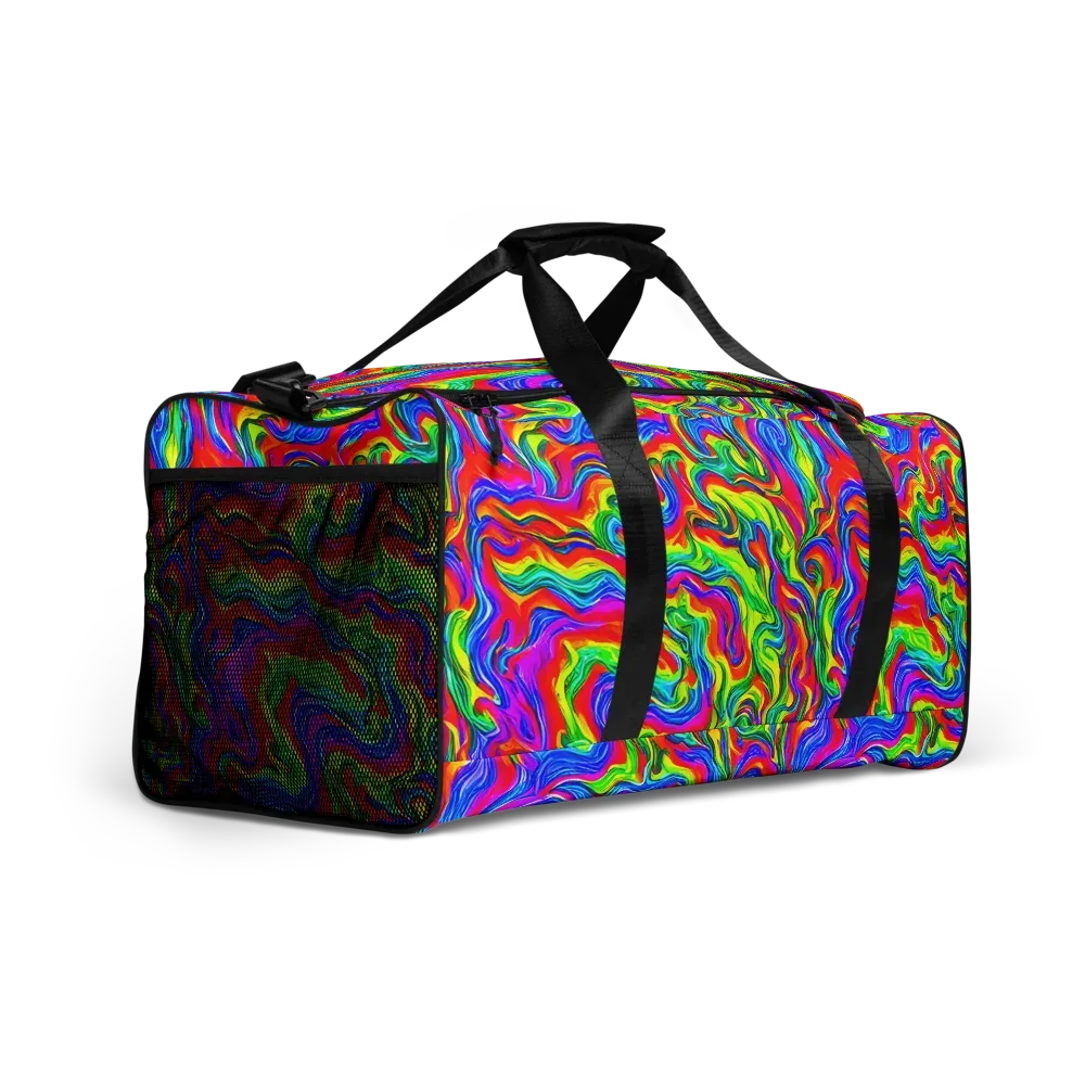 Color Storm on Duffle Bag — Right Front