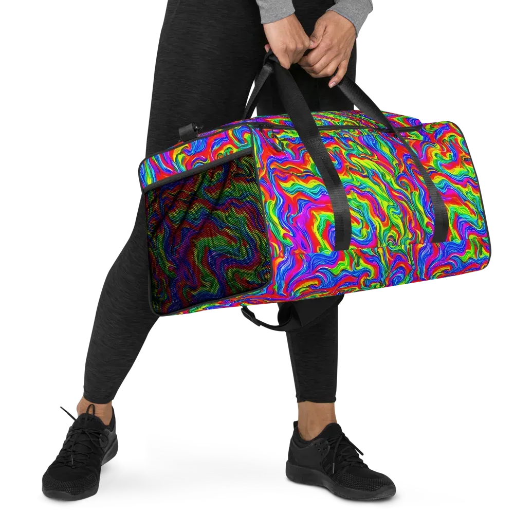 Color Storm on Duffle Bag — Right Front