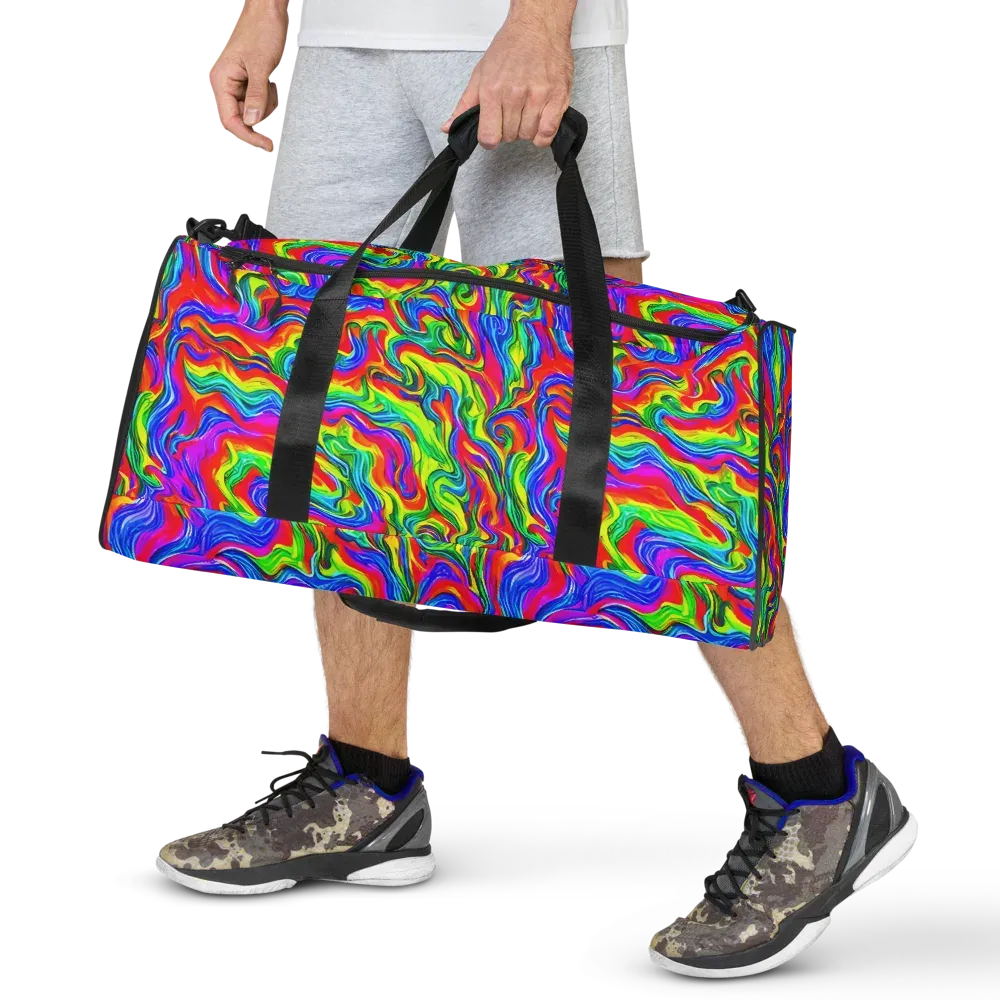 Color Storm on Duffle Bag — Front