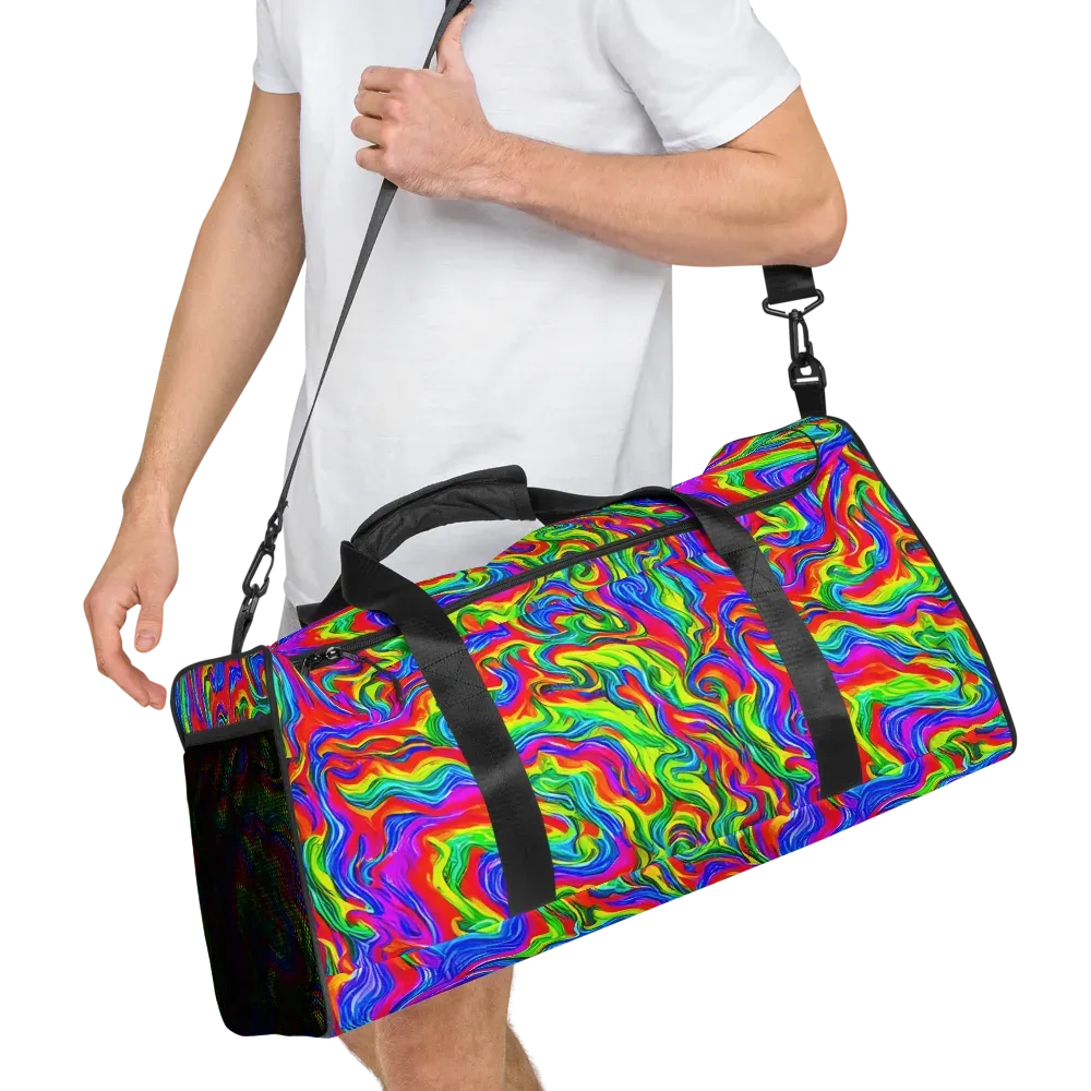 Color Storm on Duffle Bag — Right Front