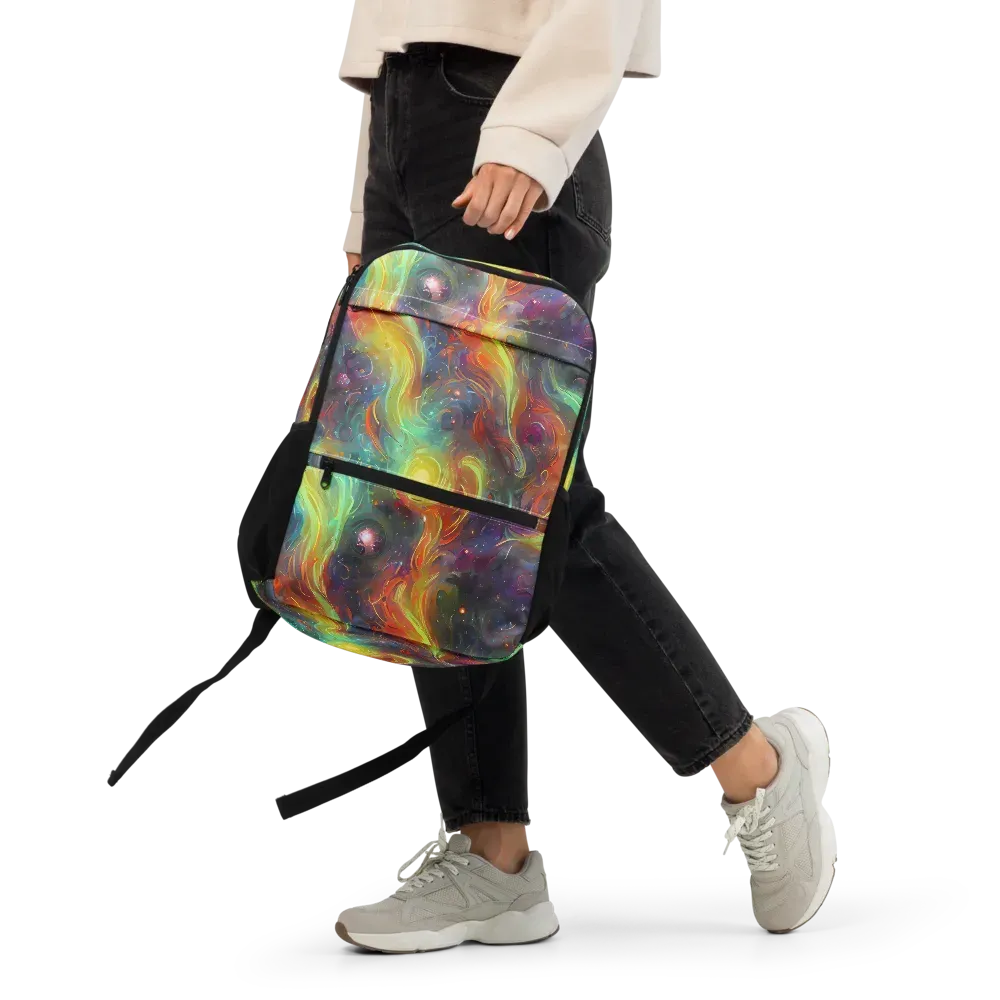 Dreamfire Spiral on Utility Backpack — Front