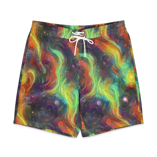 Dreamfire Spiral on a Men's Board Shorts